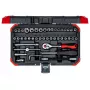 Conjunto de chaves de caixa Gedore R49003046 1/4 polegadas métrico