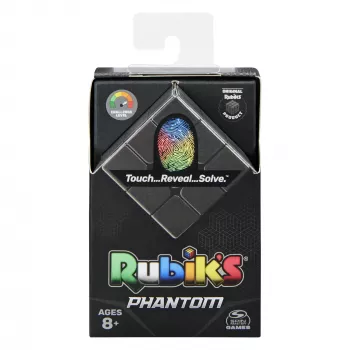 Rubik's Phantom, cubo 3x3 tecnologia avançada puzzle 3D desafiante jogo de viagem brinquedo antiestresse fidget cubo de atividade, para adultos e crianças a partir dos 8 anos