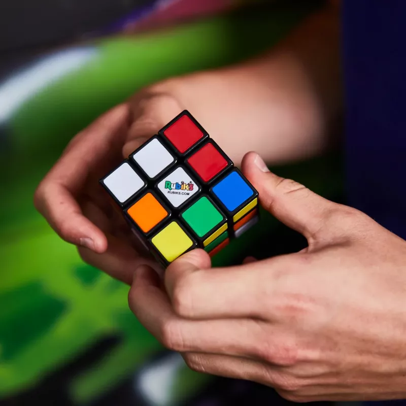Cubo mágico 3x3 Rubik's Cube da Spin Master — original 3x3, recomendado a partir dos 8 anos