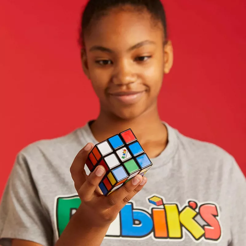 Cubo mágico 3x3 Rubik's Cube da Spin Master — original 3x3, recomendado a partir dos 8 anos