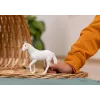 Figura de brinquedo Schleich égua Camarillo branco 13959S idade recomendada 3+