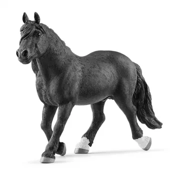 schleich garanhão Noriker, 3 ano(s), cavalos, preto, plástico