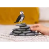 schleich WILD LIFE harpia, 3 anos, floresta, animais selvagens / brinquedo de aventura, preto, branco, amarelo, plástico