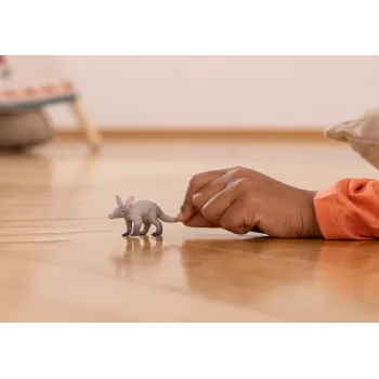 Schleich WILD LIFE oricteropo cinzento 14863S brinquedo, recomendado a partir dos 3 anos