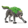 Figura Schleich ELDRADOR CREATURES lobo de granito modelo 70153, idade 7+, verde/cinzento