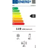Frigorífico de encastre NEFF KU2222FD0 110 L (frigorífico 93 L / congelador 17 L) branco, dobradiça à direita