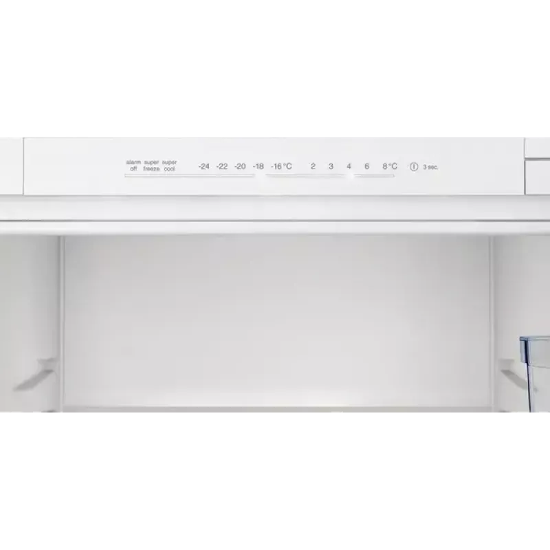 Combinado de encastre NEFF N 30 KI7961SE0 — 290 l total, 215 l de refrigeração, 75 l de congelação, NoFrost, porta com dobradiça à direita, classe E
