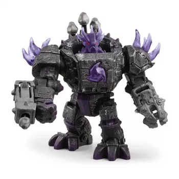 schleich ELDRADOR CREATURES Shadow Master robô com mini-criatura preto