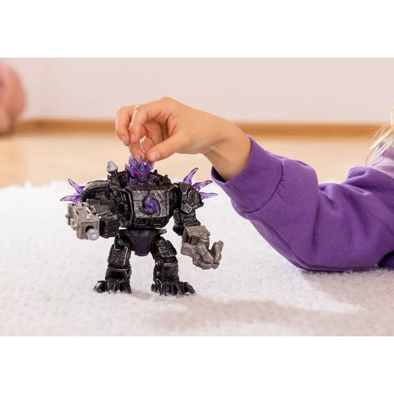 schleich ELDRADOR CREATURES Shadow Master robô com mini-criatura preto