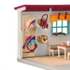 schleich HORSE CLUB extensão de sala de arreios, estábulo de cavalos, cavalos, 5 anos, multicolor, plástico