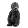 schleich WILD LIFE família de gorilas, 3 anos, selva, animais selvagens / brinquedo de aventura, preto, cinzento