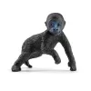 schleich WILD LIFE família de gorilas, 3 anos, selva, animais selvagens / brinquedo de aventura, preto, cinzento