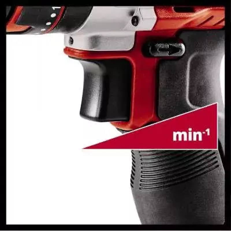 Berbequim com punho de pistola Einhell TE-CD 1, 1400 rpm, 2 Ah, 1,18 kg