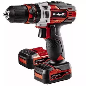 Berbequim com punho de pistola Einhell TE-CD 1, 1400 rpm, 2 Ah, 1,18 kg