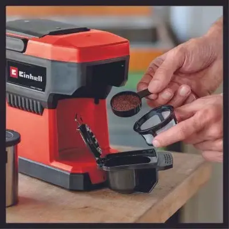 Máquina de café de filtro Einhell 0,24 L TE-CF 18 Li-Solo