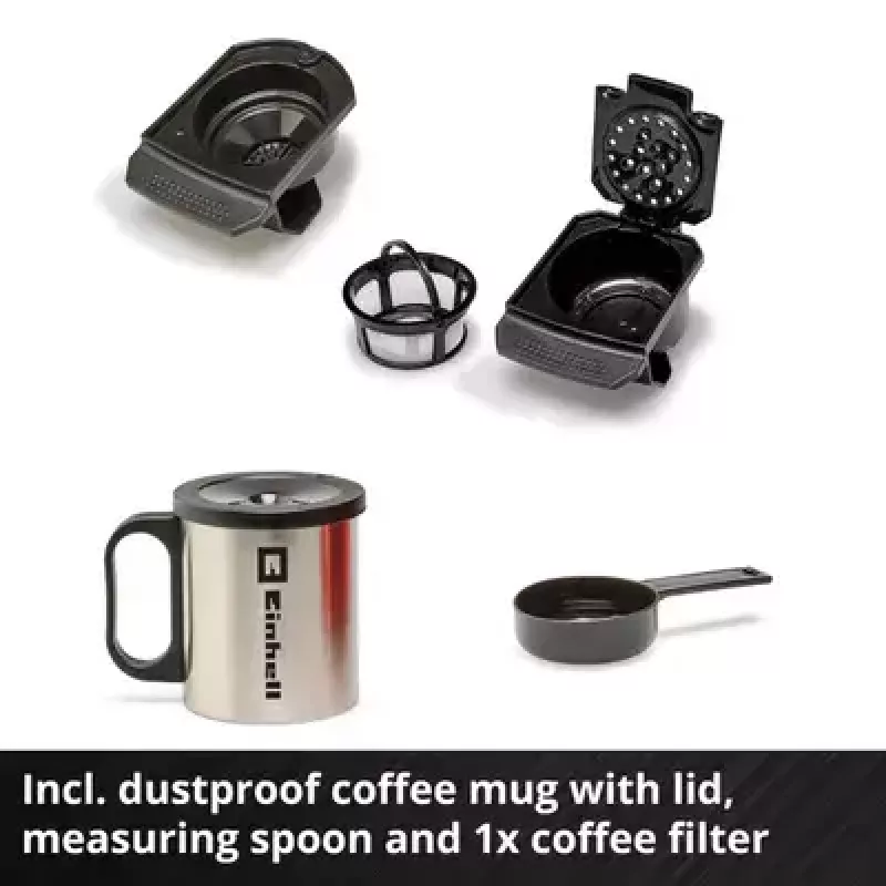 Máquina de café de filtro Einhell 0,24 L TE-CF 18 Li-Solo