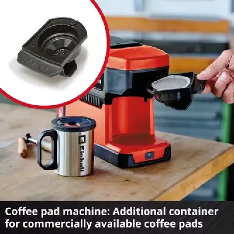 Máquina de café de filtro Einhell 0,24 L TE-CF 18 Li-Solo