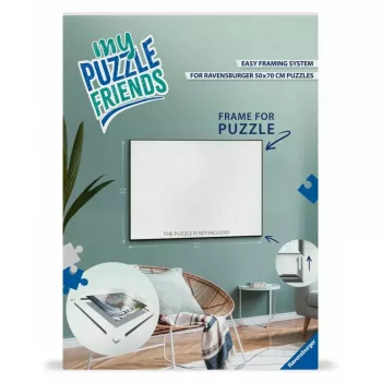 Moldura para puzzle Ravensburger 17901 – preta, para puzzles, idade recomendada 12+