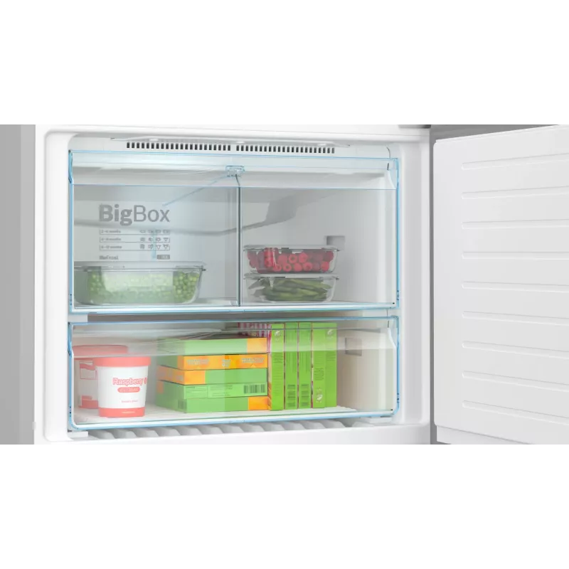 Frigorífico combinado Bosch Serie 4 KGN86VIEA Independente 631 L Aço inoxidável