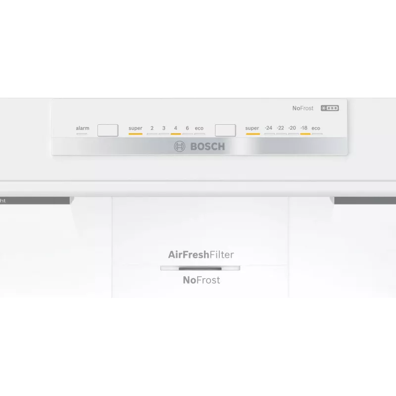 Frigorífico combinado Bosch Serie 4 KGN86VIEA Independente 631 L Aço inoxidável