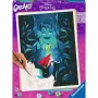 Conjunto de pintura Ravensburger CreArt Disney Ariel e Ursula 23732 — conjunto de pintura para crianças com motivo pré-impresso