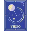 Conjunto de pintura Ravensburger CreArt Virgem signo zodiacal – modelo 23744, conjunto de trabalhos manuais para pintar