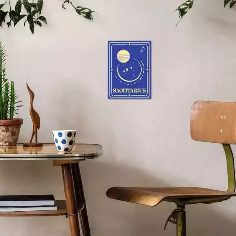 Conjunto de pintar por números Ravensburger CreArt – Sagitário signo zodiacal, modelo 23741