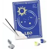 Conjunto de pintar por números Ravensburger CreArt signo zodiacal Leão – conjunto de pintura, modelo 23743