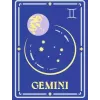 Conjunto de pintar por números Ravensburger CreArt Gémeos signo zodiacal — conjunto de pintura da Ravensburger (modelo 23742)