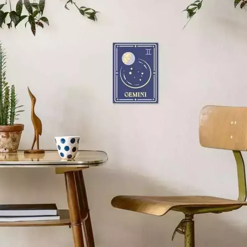 Conjunto de pintar por números Ravensburger CreArt Gémeos signo zodiacal — conjunto de pintura da Ravensburger (modelo 23742)