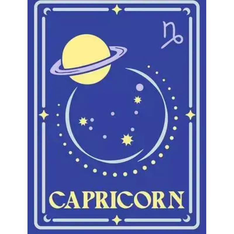 Conjunto de pintura Ravensburger CreArt signo zodiacal Capricórnio - 23739