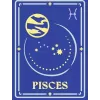 Conjunto de pintura Ravensburger CreArt — signo zodiacal Peixes (23735)