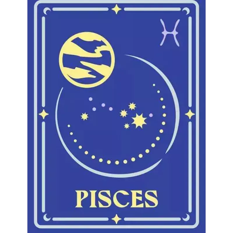 Conjunto de pintura Ravensburger CreArt — signo zodiacal Peixes (23735)