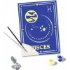 Conjunto de pintura Ravensburger CreArt — signo zodiacal Peixes (23735)