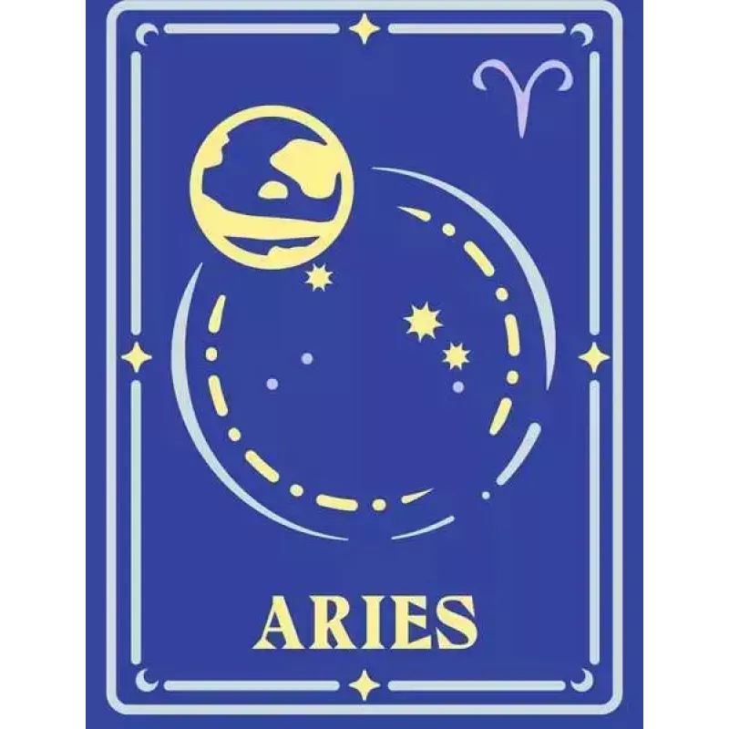 Conjunto de pintura Ravensburger CreArt — signo zodiacal Carneiro (modelo 23736)