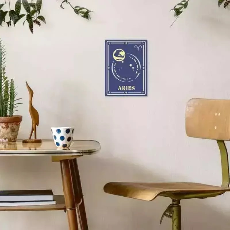 Conjunto de pintura Ravensburger CreArt — signo zodiacal Carneiro (modelo 23736)