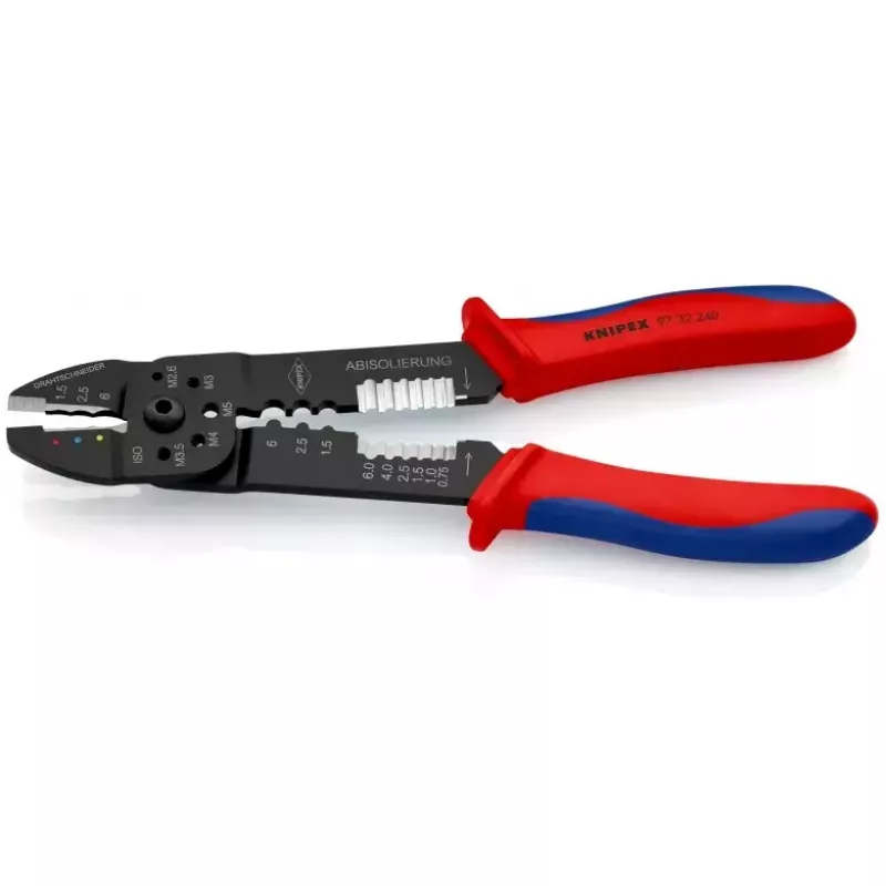 Alicate de cravar terminais Knipex 97 32 240