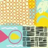 Conjunto de cores Ravensburger CreArt Funky Shapes – conjunto de pintura para projetos de arte criativa
