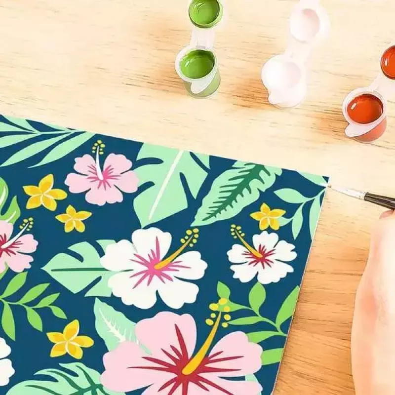 Conjunto de pintura Ravensburger CreArt – Plantas exóticas (modelo 23729) pintar por números