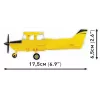 Brinquedo de construção Cobi Cessna 172 Skyhawk amarelo modelo 26621 – kit à escala