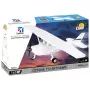 Brinquedo de construção Cobi Cessna 172 Skyhawk branco kit