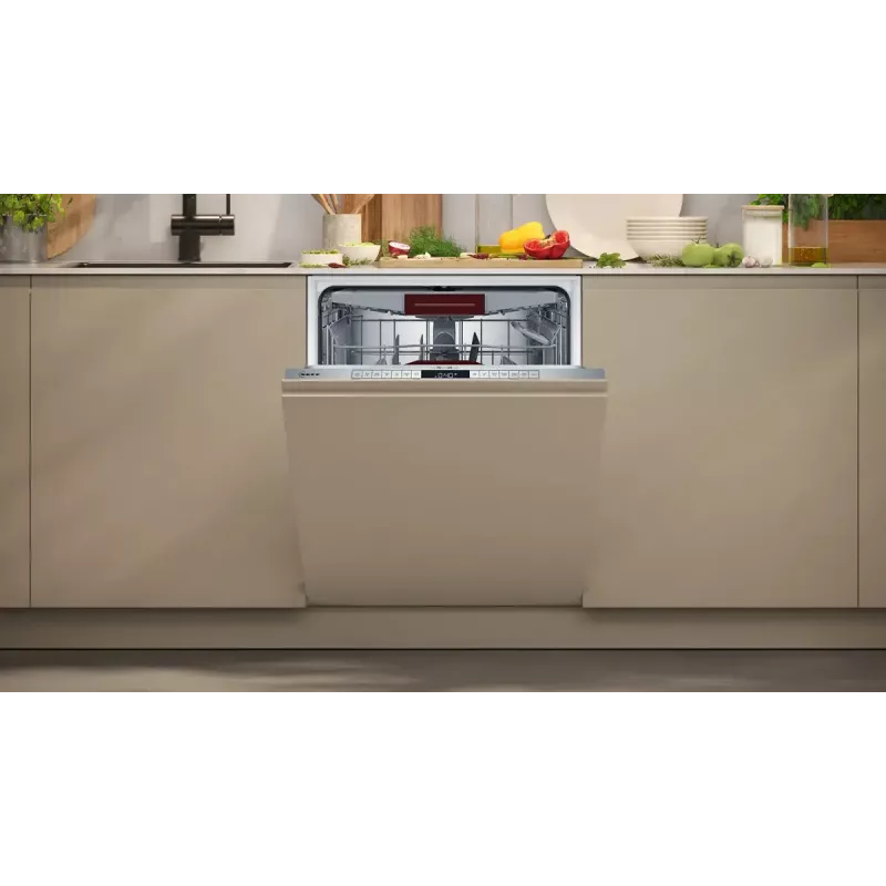 Máquina de lavar loiça de encastrar NEFF N50 S155ECX01E – 14 conjuntos de louça, Home Connect, classe energética B, 42 dB