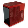 Caixa de PC HYTE Y70 Midi Tower preto, vermelho
