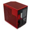 Caixa de PC HYTE Y70 Midi Tower preto, vermelho