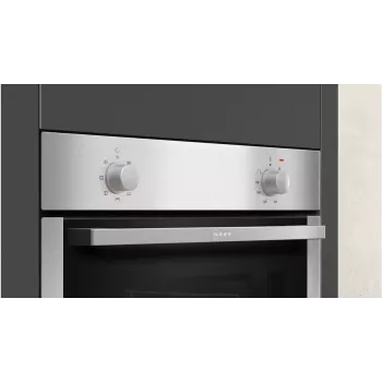 Conjunto de eletrodomésticos Neff BX18I com placa de indução sem zonas e forno elétrico