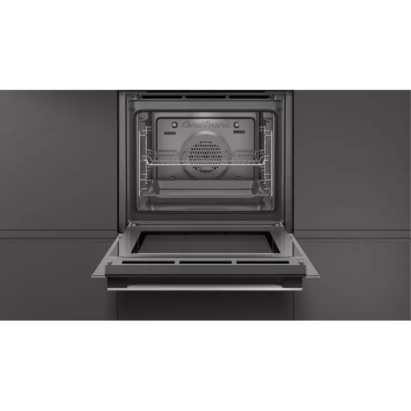 Conjunto de eletrodomésticos Neff BX18I com placa de indução sem zonas e forno elétrico