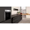 Conjunto de eletrodomésticos Neff BX18I com placa de indução sem zonas e forno elétrico