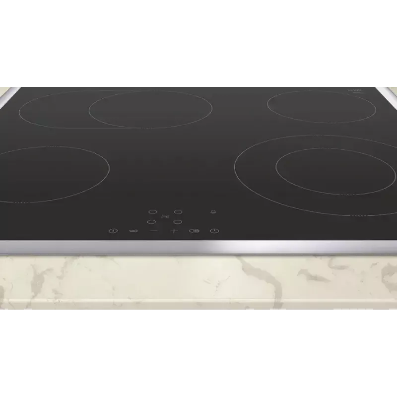 Conjunto de eletrodomésticos NEFF BX46PB – placa de indução com zonas (4 zonas) e forno elétrico, 71 L, vitrocerâmica, preto