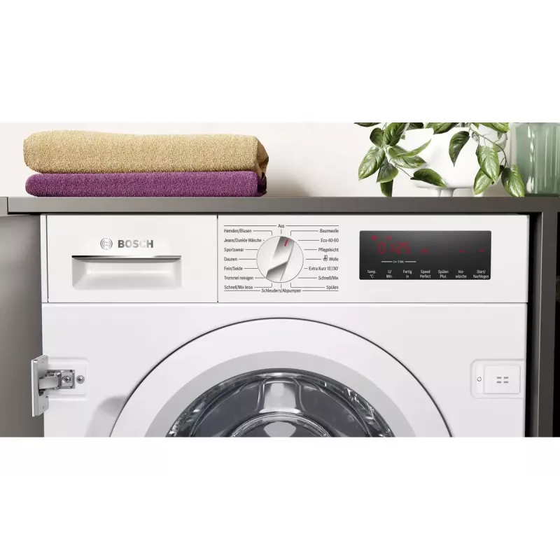 Máquina de lavar roupa Bosch Serie 8 WIW28443 de carga frontal 8 kg 1400 rpm branca