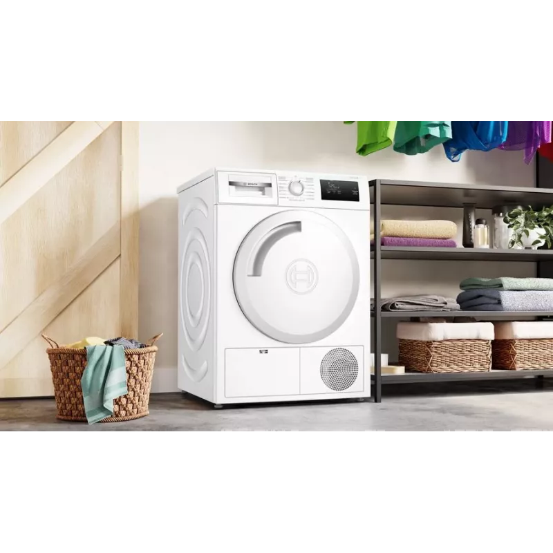 Máquina de secar roupa Bosch Serie 4 WTH83003 de instalação livre carga frontal 7 kg branca